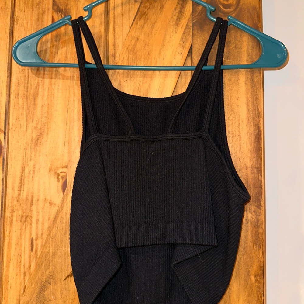 Arizona Jean Company Black Ribbed Camisole